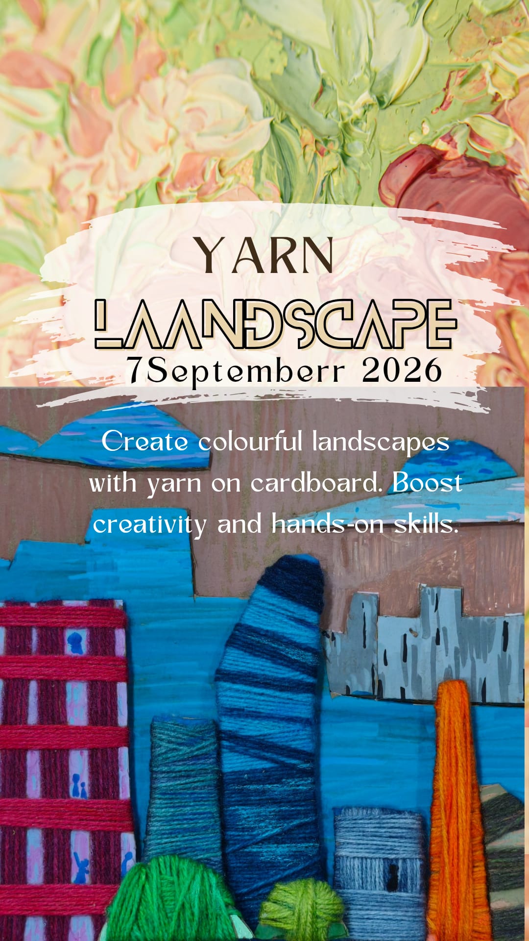 September Yarn Camp artwork